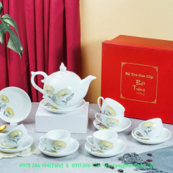 BỘ Ấm TrÀ SỨ BÁt TrÀng (12)