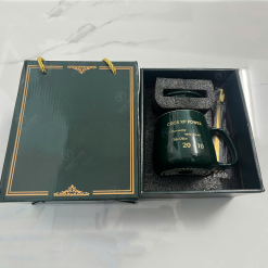 Ly SỨ BỘ MÀu Xanh In Logo QuÀ TẶng PhÚ ThỊnh Gifts Fn2
