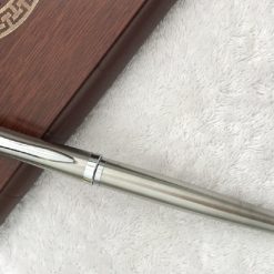 Bkt 13 But Kim Loai Nap Day Than Inox Cai Trang In Khac Logo Thangloigifts