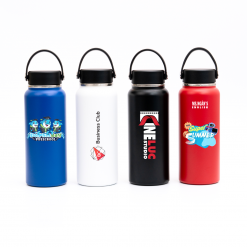 BÌNH GIỮ NHIỆT THỂ THAO IN LOGO CÓ QUAI XÁCH 530ML - BGN006