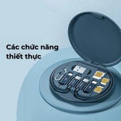 CÁp SẠc Đa NĂng In Logo Calbe Đa NĂng QuÀ TẶng (2)