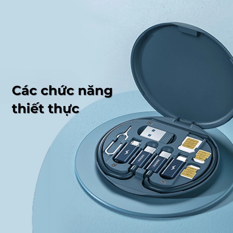 CÁp SẠc Đa NĂng In Logo Calbe Đa NĂng QuÀ TẶng (2)